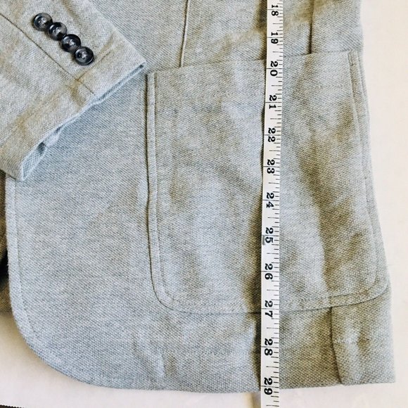 An Original Penguin Heather Gray Blazer Sport Jacket Size Large 100% Cotton - Picture 8 of 10
